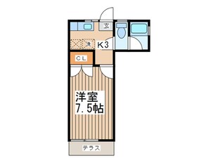 アミ－コ－ポの物件間取画像